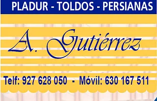 Persianas y Toldos A. Gutiérrez logo